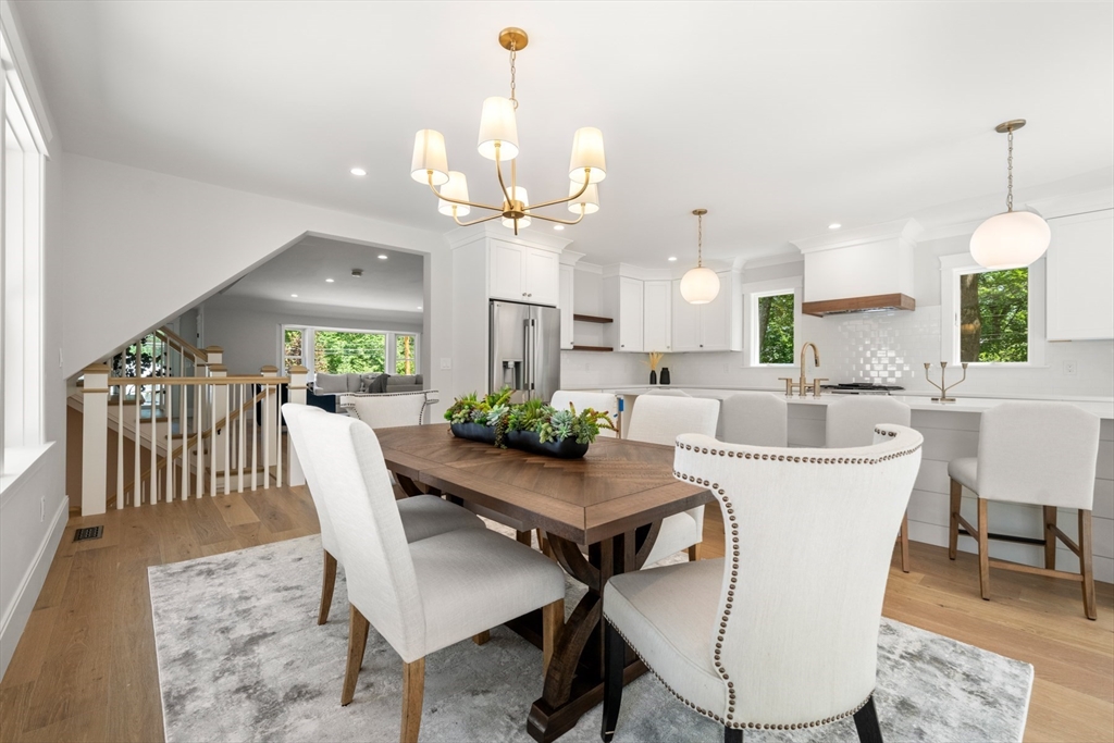 2 Rockwood Road Natick, MA 01760 - Photo 3 of 37 a view of a dining room with furniture