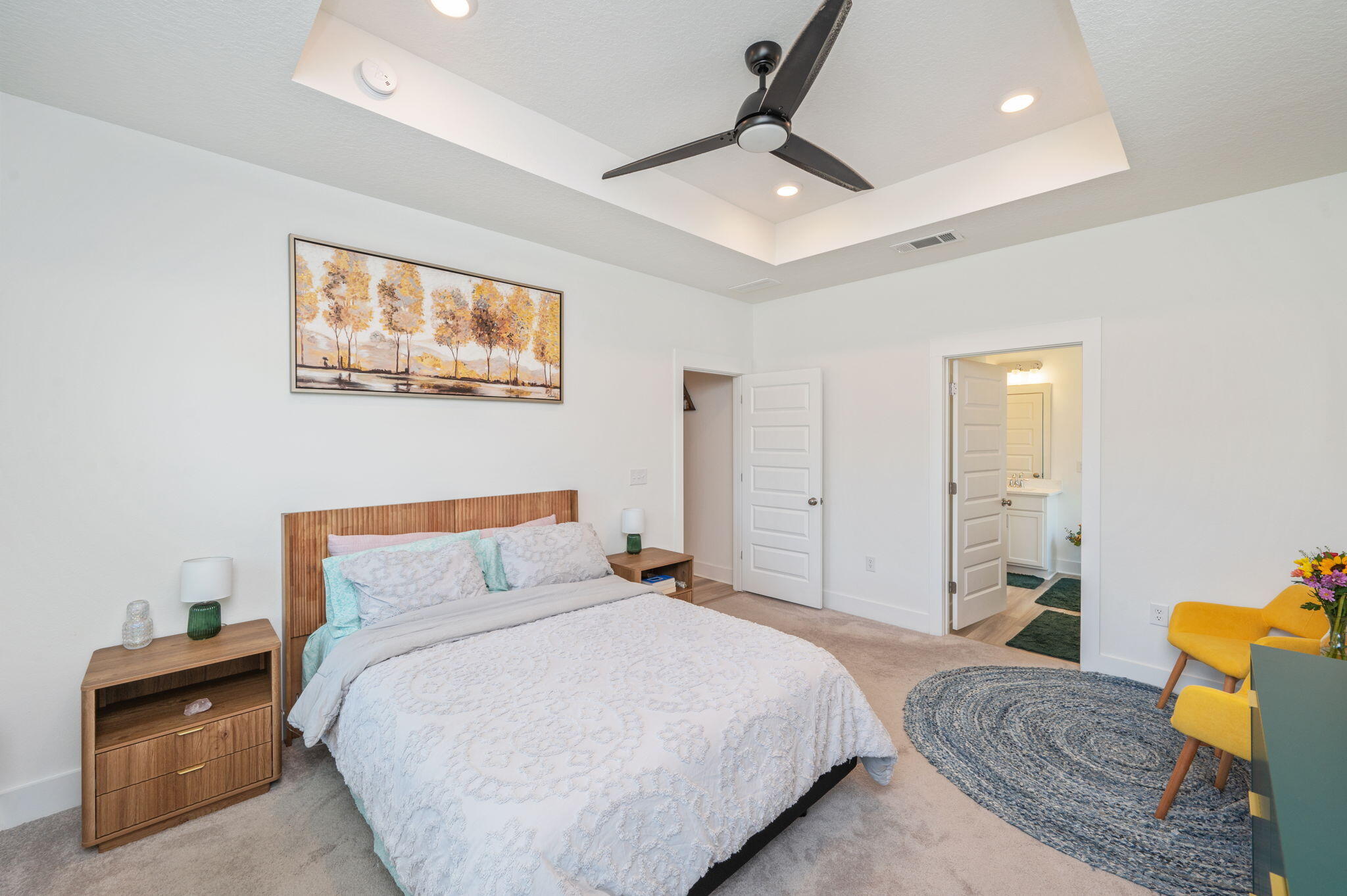 165 Blooming Cove Crestview, FL 32539 - Photo 21 of 44 a bedroom with a bed and furniture