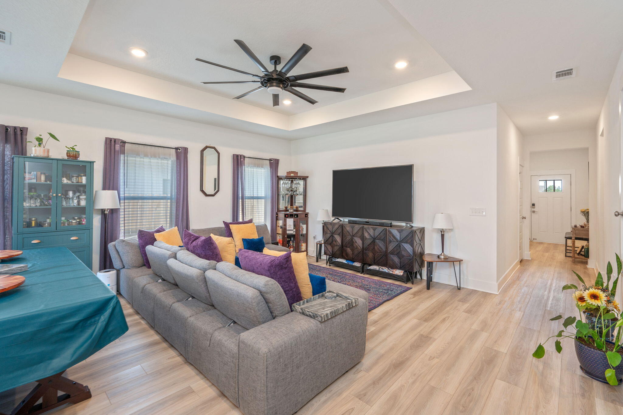 165 Blooming Cove Crestview, FL 32539 - Photo 6 of 44 a living room with furniture and a flat screen tv