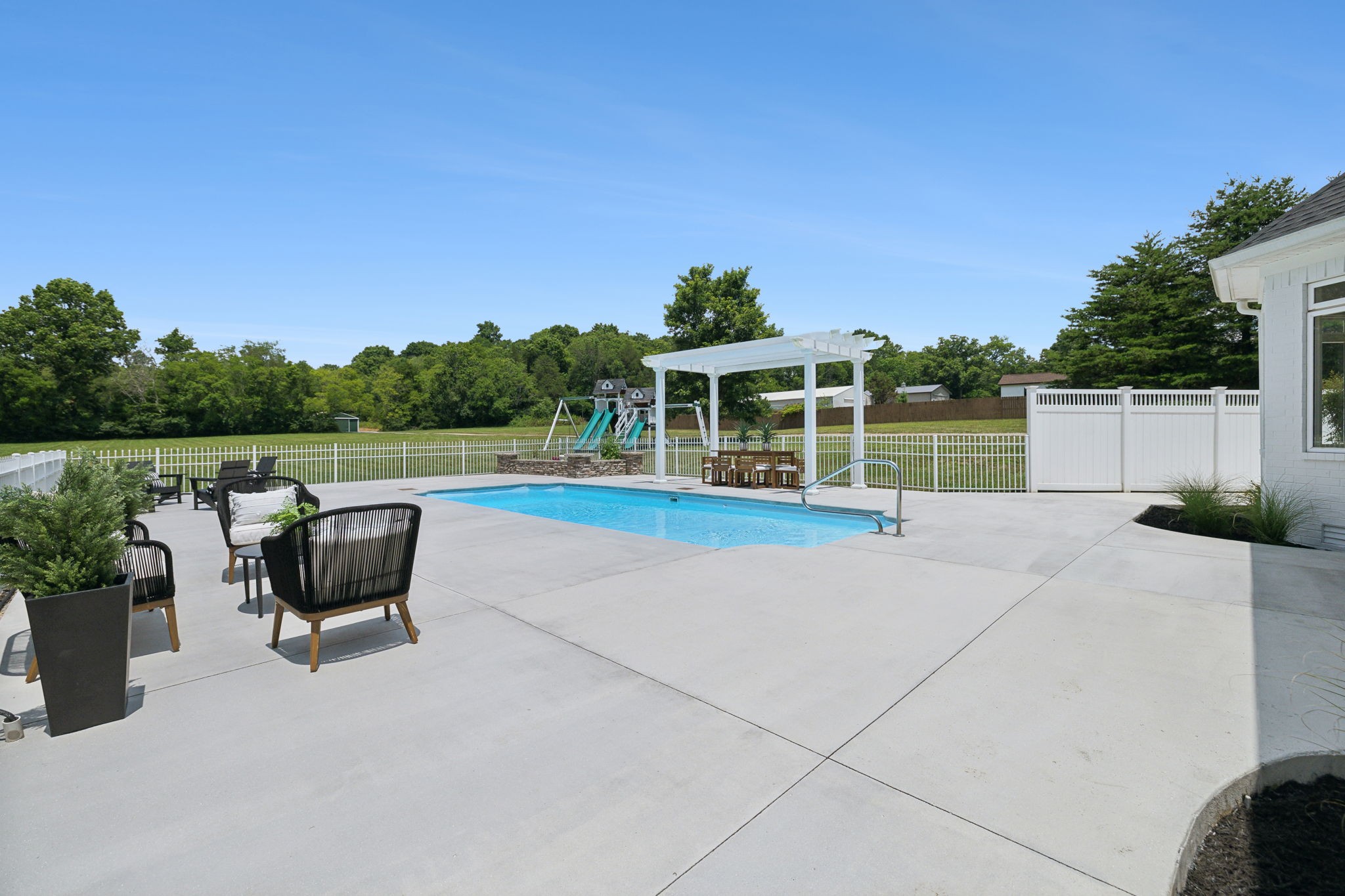 3084 Duplex Road Spring Hill, TN 37174 - Photo 35 of 53 a view of a house with sitting area and garden