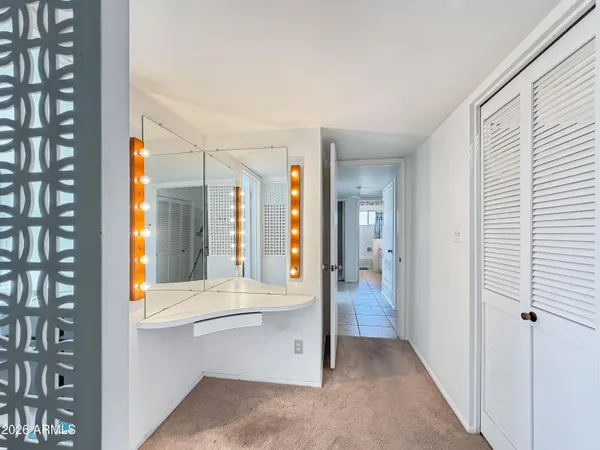 a view of walk in closet
