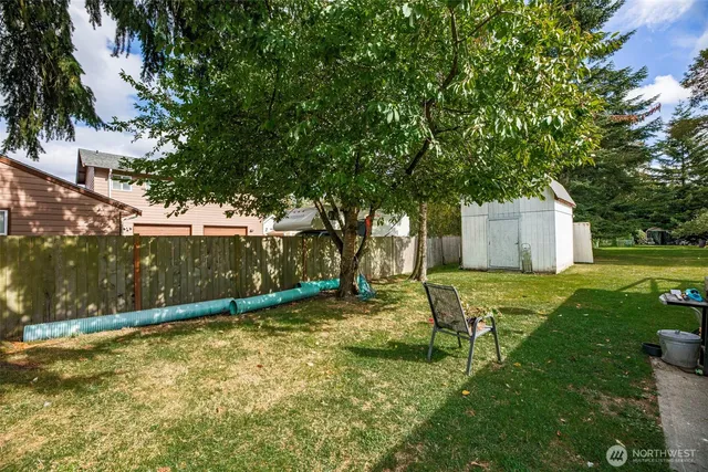 a view of a small house