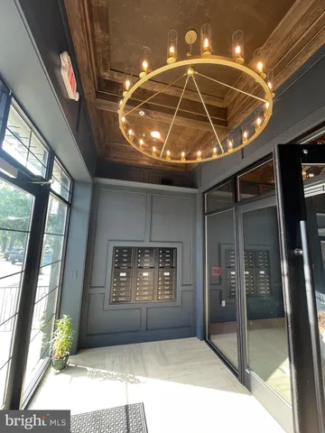 a view of an entryway door