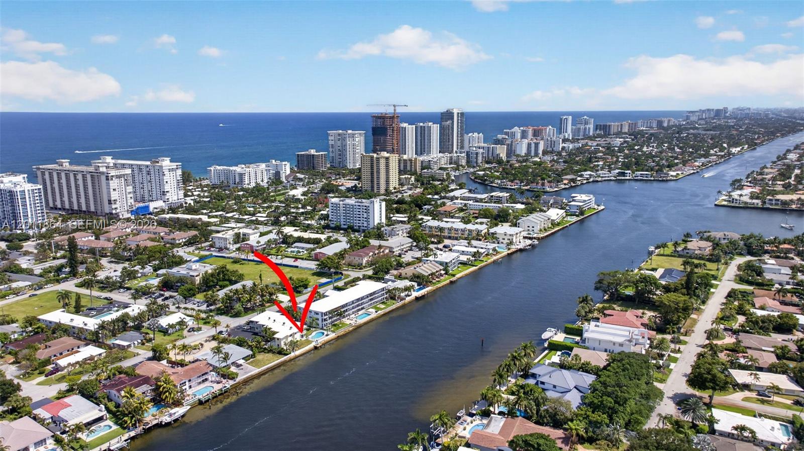 615 South Riverside Drive, Unit 5 Pompano Beach, FL 33062 - Photo 29 of 29 a city view