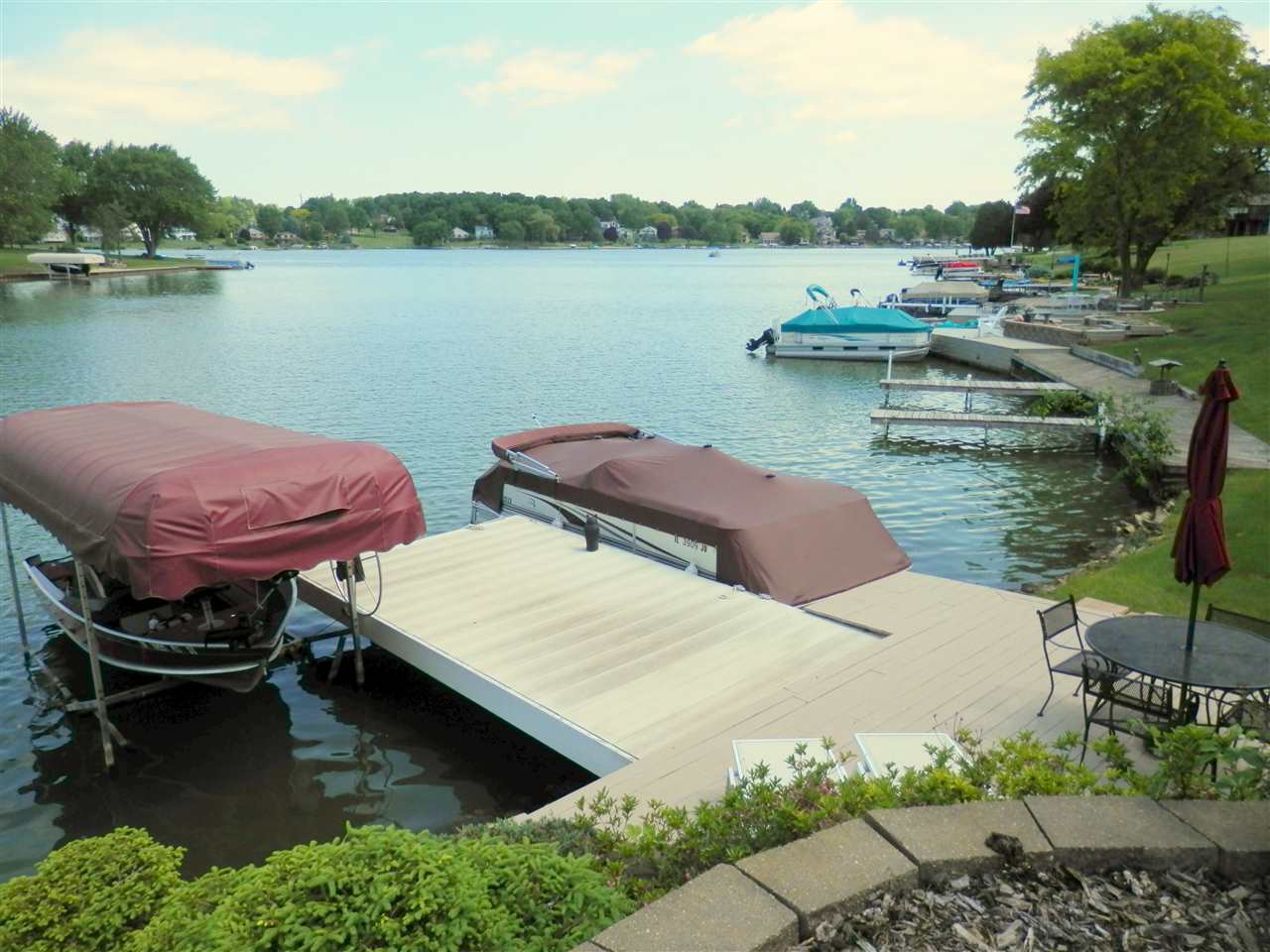 512 Baintree Road Lake Summerset, IL 61019 - Photo 3 of 25 a view of a lake with outdoor space