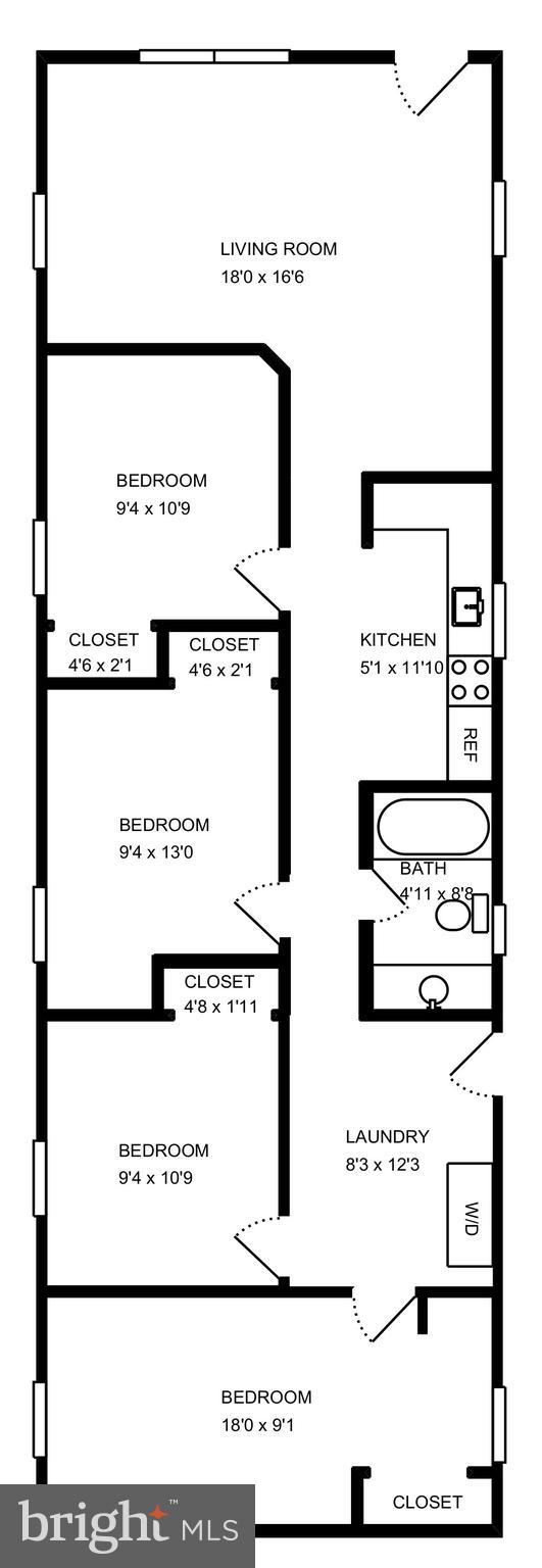 4813 Calvert Road College Park, MD 20740 - Photo 28 of 28 Floor plan