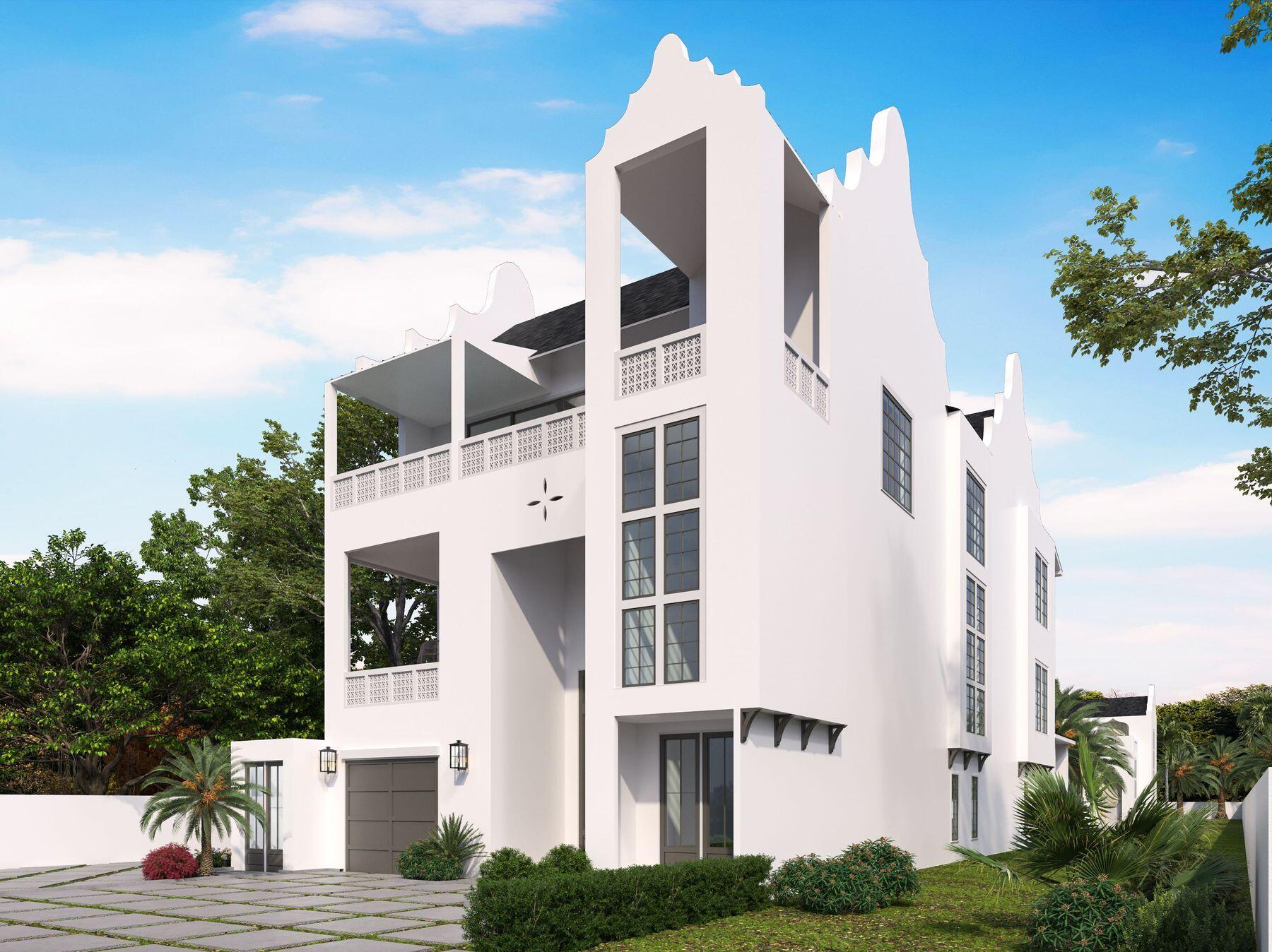 Lot 6 Paradise By The Sea Ct Inlet Beach Inlet Beach, FL 32461 - Photo 4 of 23 a view of buildings with yard