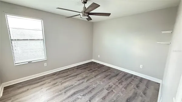 wooden floor in an empty room