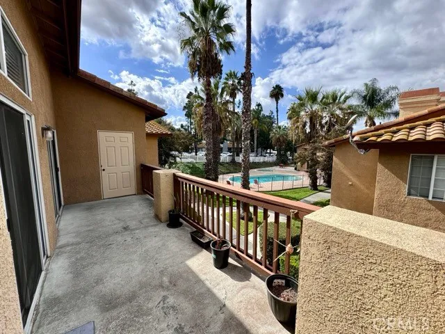 a view of front door