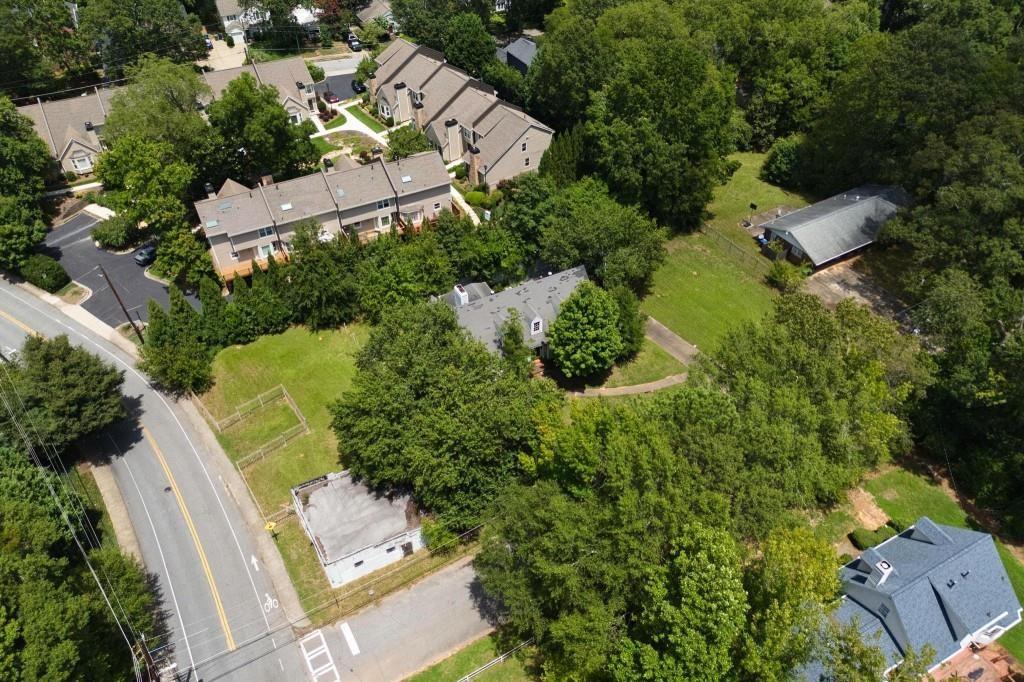 1917 Defoor Avenue Northwest Atlanta, GA 30318 - Photo 21 of 35 an aerial view of house with yard
