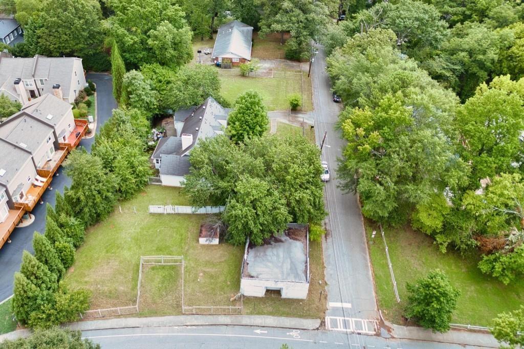 1917 Defoor Avenue Northwest Atlanta, GA 30318 - Photo 7 of 35 an aerial view of residential house with outdoor space