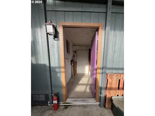 a balcony with chairs