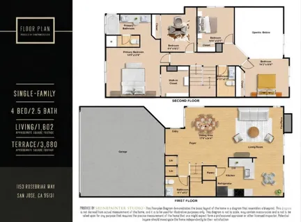 $1,538,950 | 1153 Rosebriar Way, San Jose, CA 95131