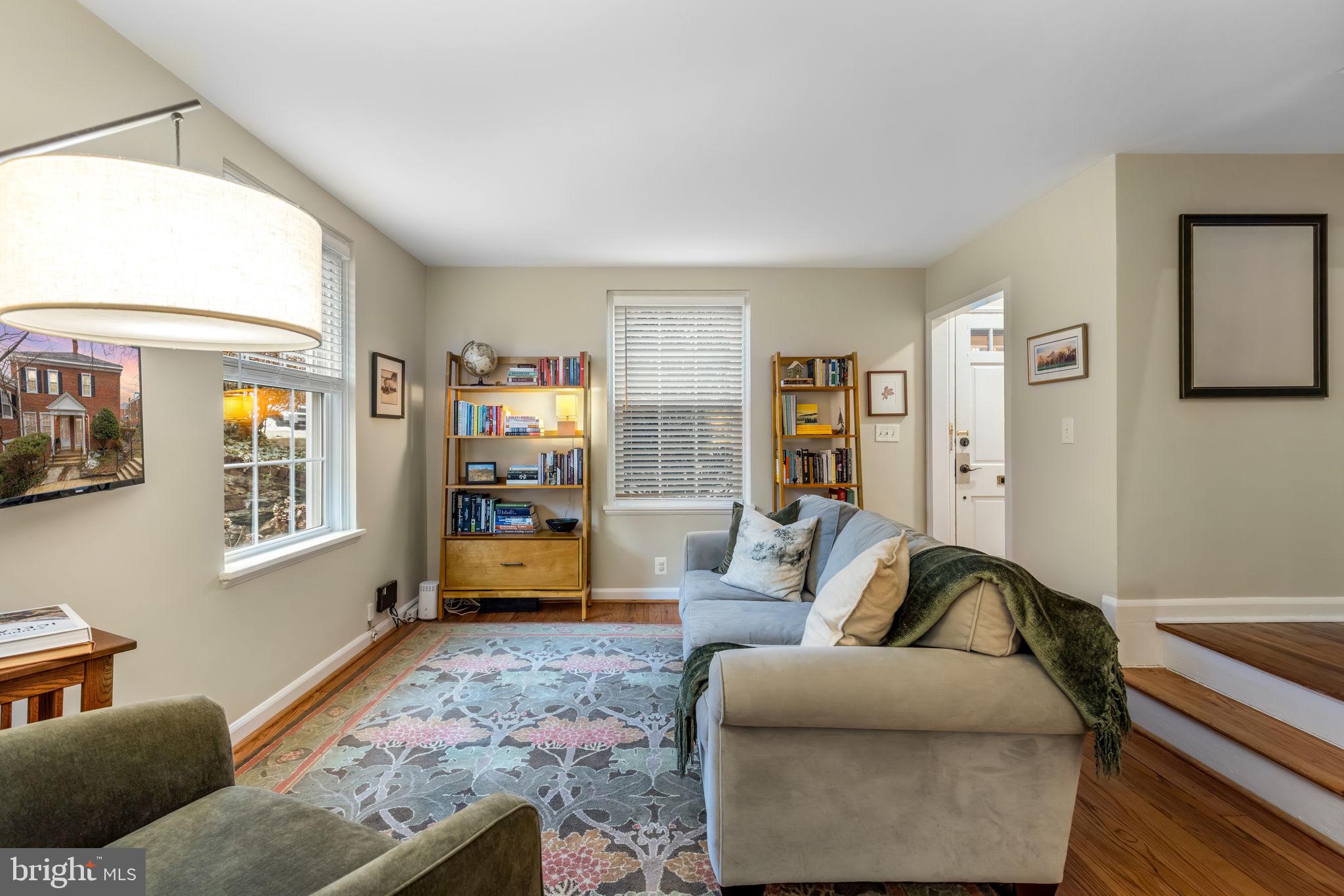 4225 32nd Road South Arlington, VA 22206 - Photo 13 of 36 a living room with furniture and a flat screen tv