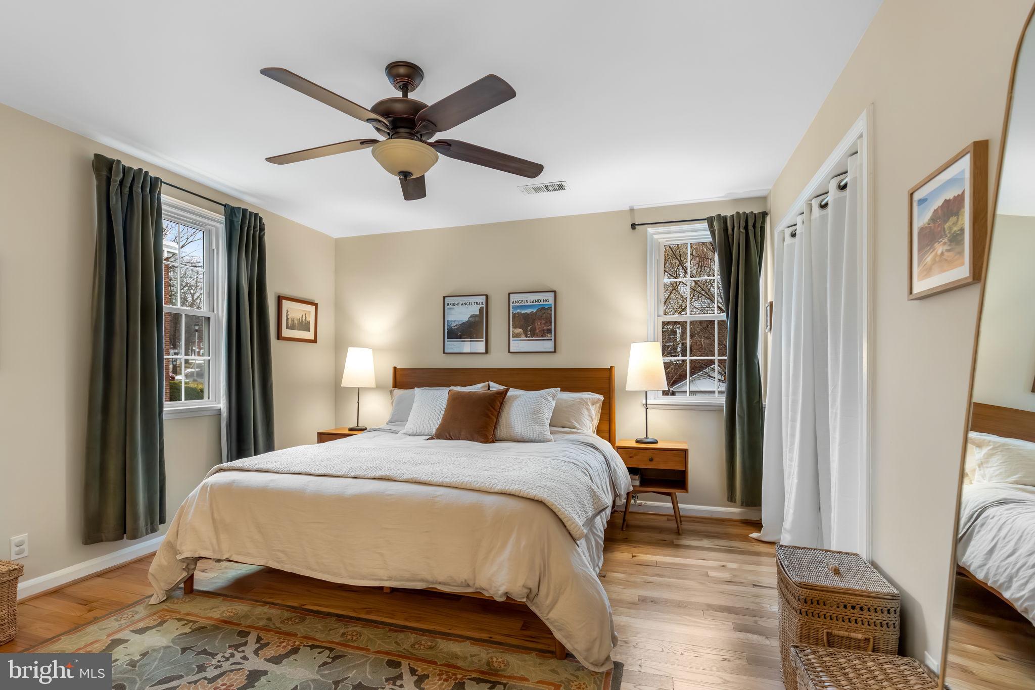 4225 32nd Road South Arlington, VA 22206 - Photo 4 of 36 a bedroom with a bed and window