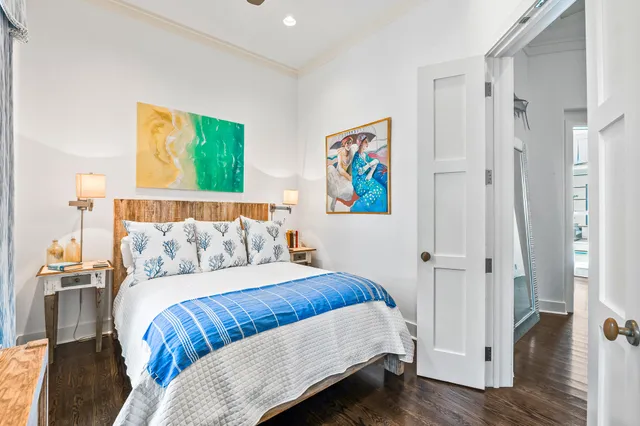 a backyard of a house with barbeque oven table and chairs