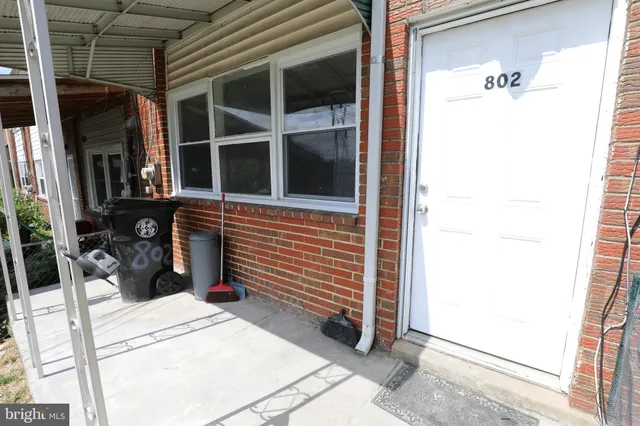 a view of a entryway door front of house
