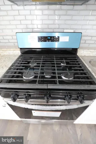 a close view of stove