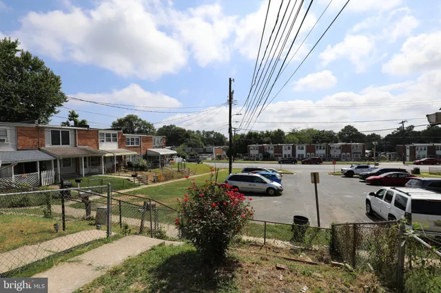 a view of a lake with a sitting area