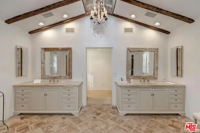 a living room with furniture fireplace and a flat screen tv