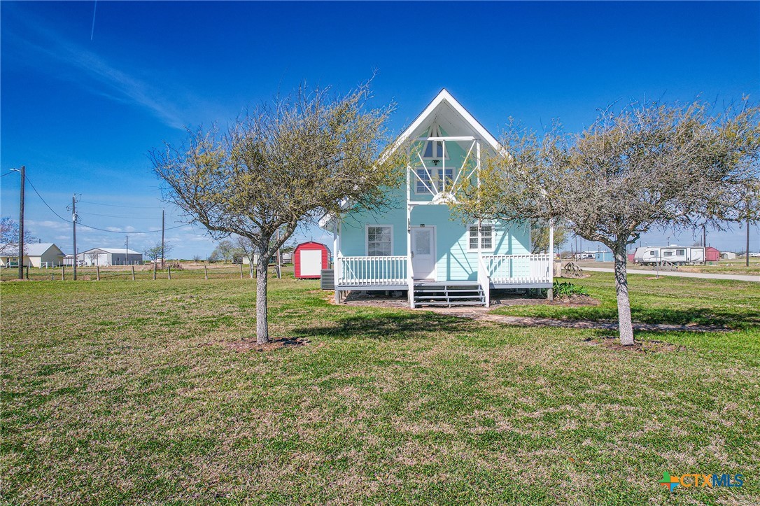 376 Haddock Drive Palacios, TX 77465 - Photo 39 of 41 a front view of a house with a yard