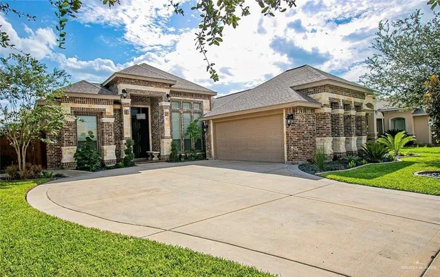 front view of house with a yard