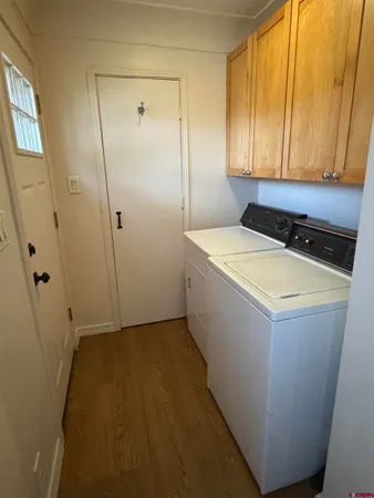 a room with storage and utility
