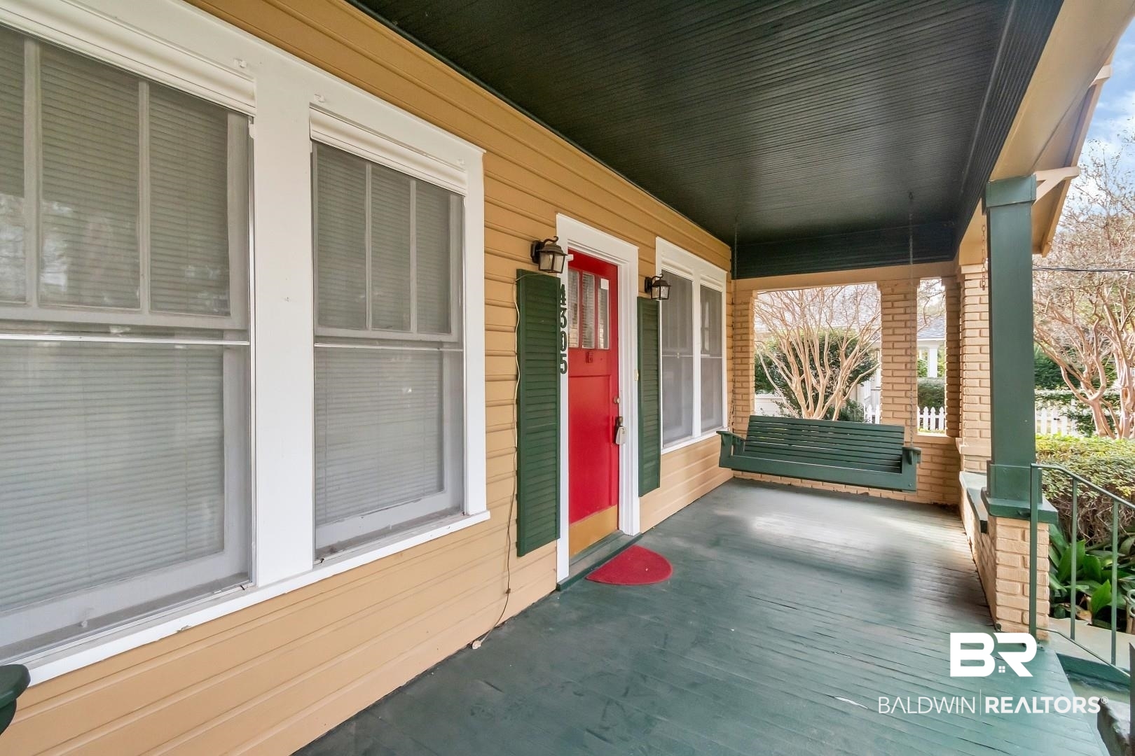 4305 Stein Street Mobile, AL 36608 - Photo 5 of 22 View of patio / terrace featuring a porch