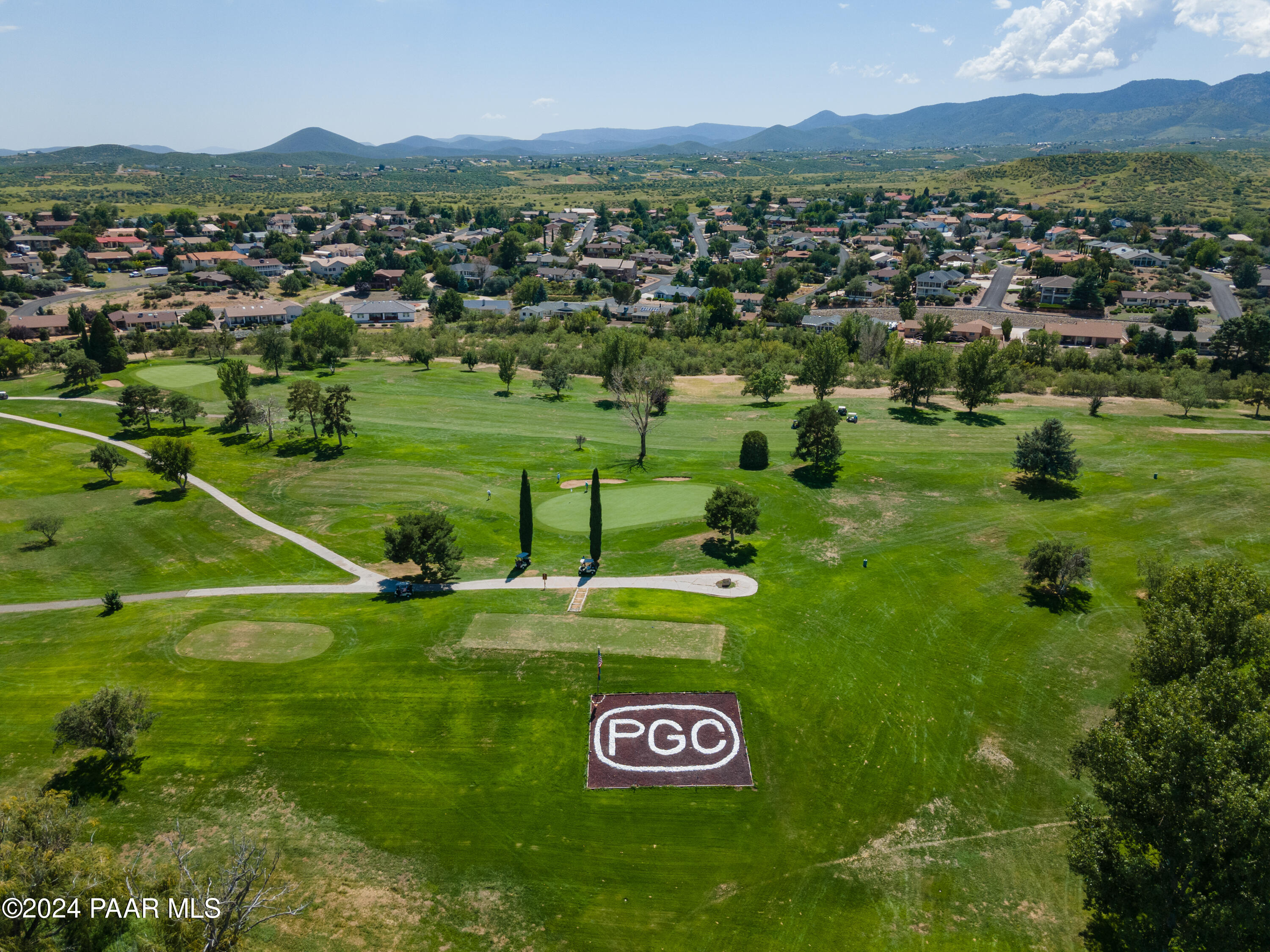 12026 East Turquoise Circle Dewey, AZ 86327 - Photo 18 of 29 a view of a town with a mountain