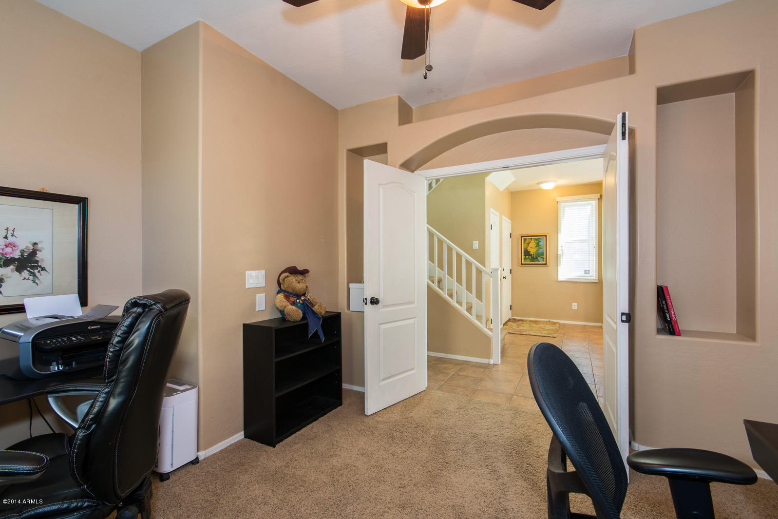 2341 East Fraktur Road Phoenix, AZ 85040 - Photo 14 of 36 Office or optional bedroom view 2