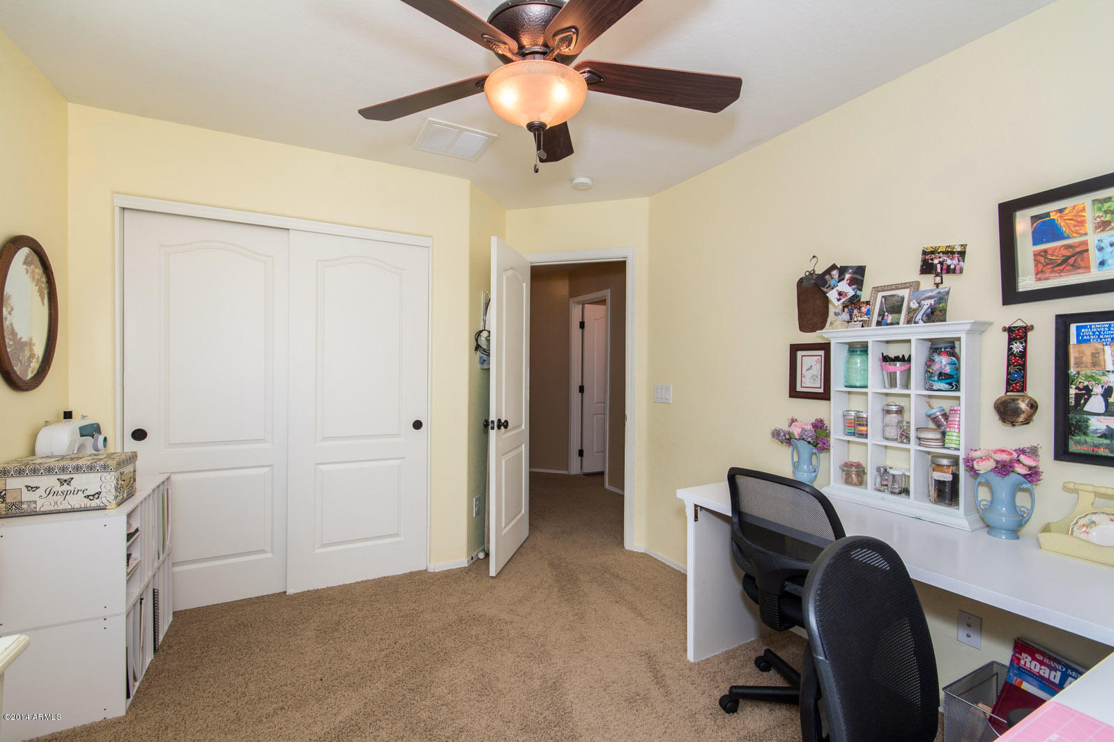 2341 East Fraktur Road Phoenix, AZ 85040 - Photo 29 of 36 Bedroom 3 view 2