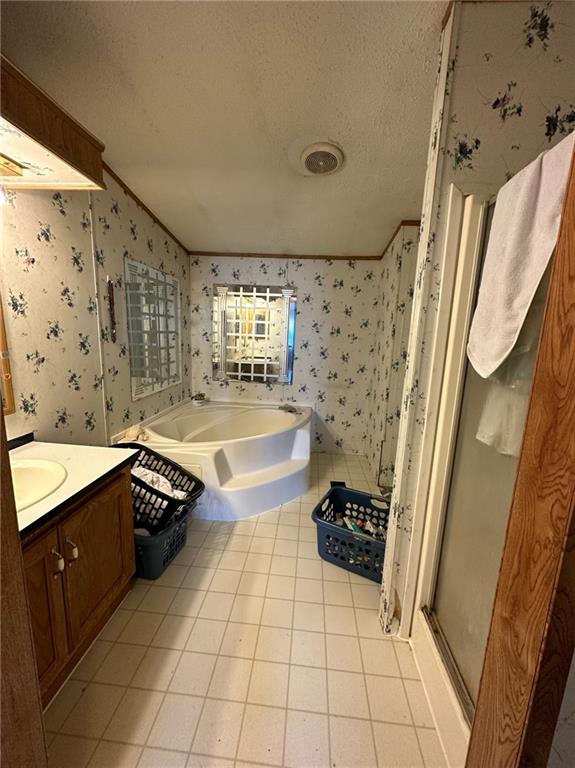 562 Palmer Adah Road Adah, PA 15410 - Photo 16 of 46 a bathroom with a bathtub a sink and a shower