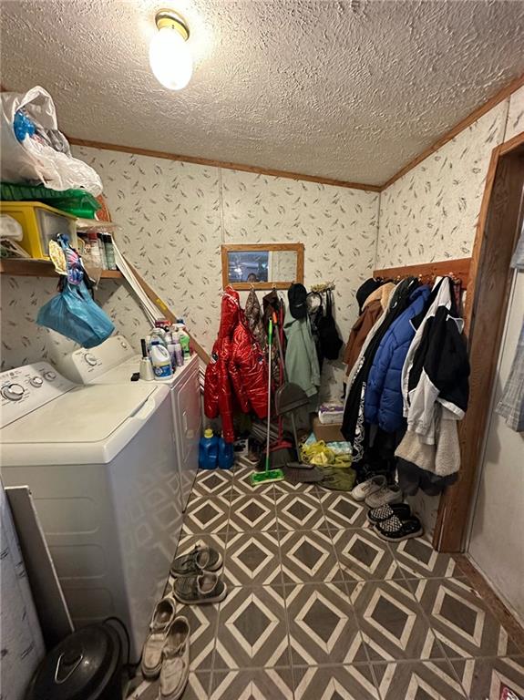 562 Palmer Adah Road Adah, PA 15410 - Photo 26 of 46 a view of walk in closet with clothes and shoes