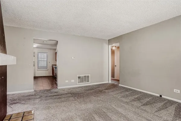 a view of empty room