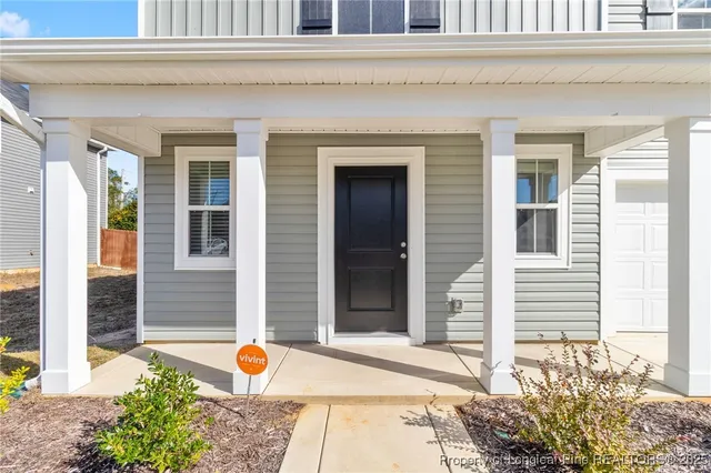 a view of a entryway door front of the house