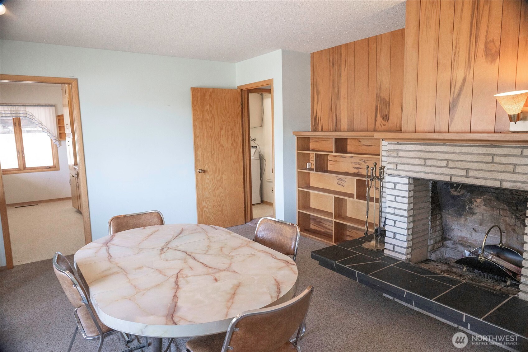 5 Niebel Grade Road Pomeroy, WA 99347 - Photo 18 of 34 a bedroom with a bed and a fireplace