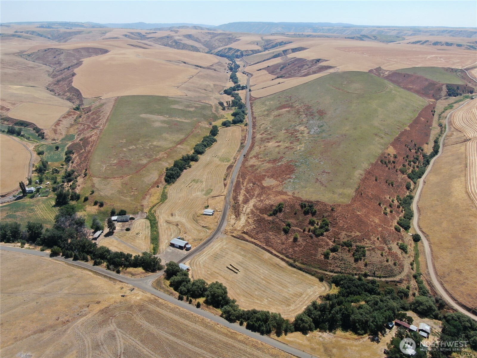 5 Niebel Grade Road Pomeroy, WA 99347 - Photo 9 of 34 an aerial view of a house