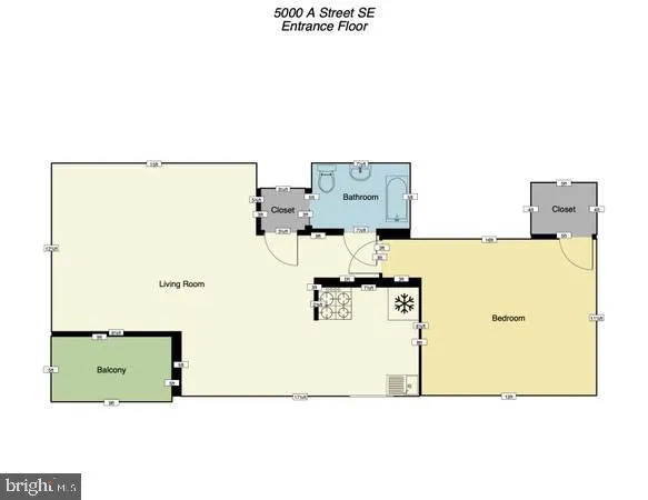 $1,049 | 5010 A Street Southeast, Unit 306, Washington, DC 20019