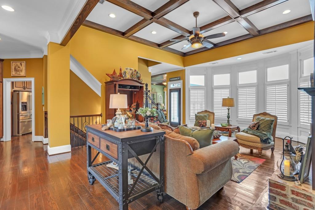 3386 Chandler Road Good Hope, GA 30641 - Photo 19 of 96 a living room with fireplace furniture and a large window