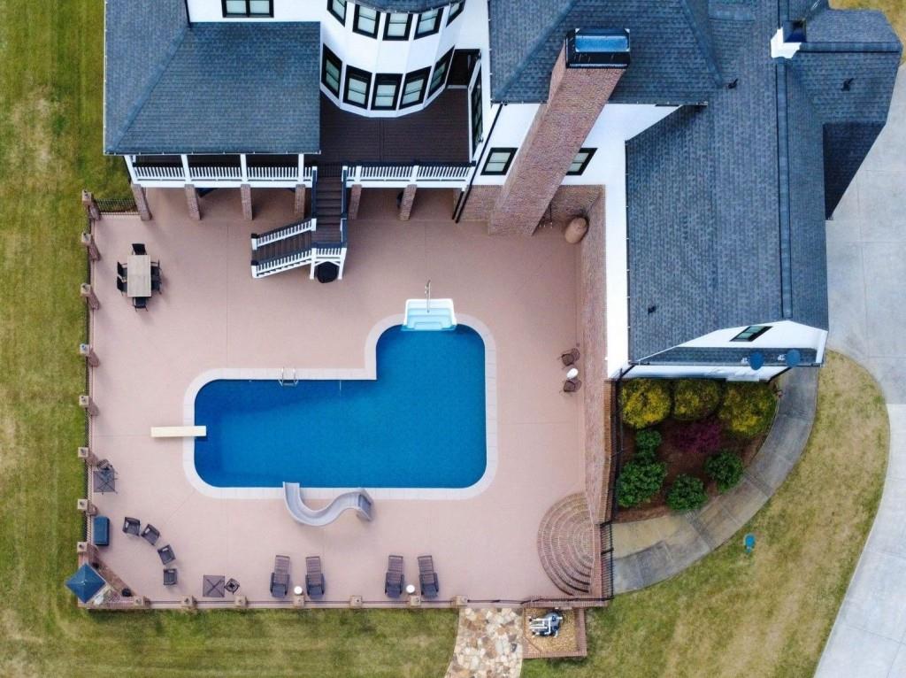 3386 Chandler Road Good Hope, GA 30641 - Photo 7 of 96 an aerial view of a house kitchen swimming pool and outdoor seating