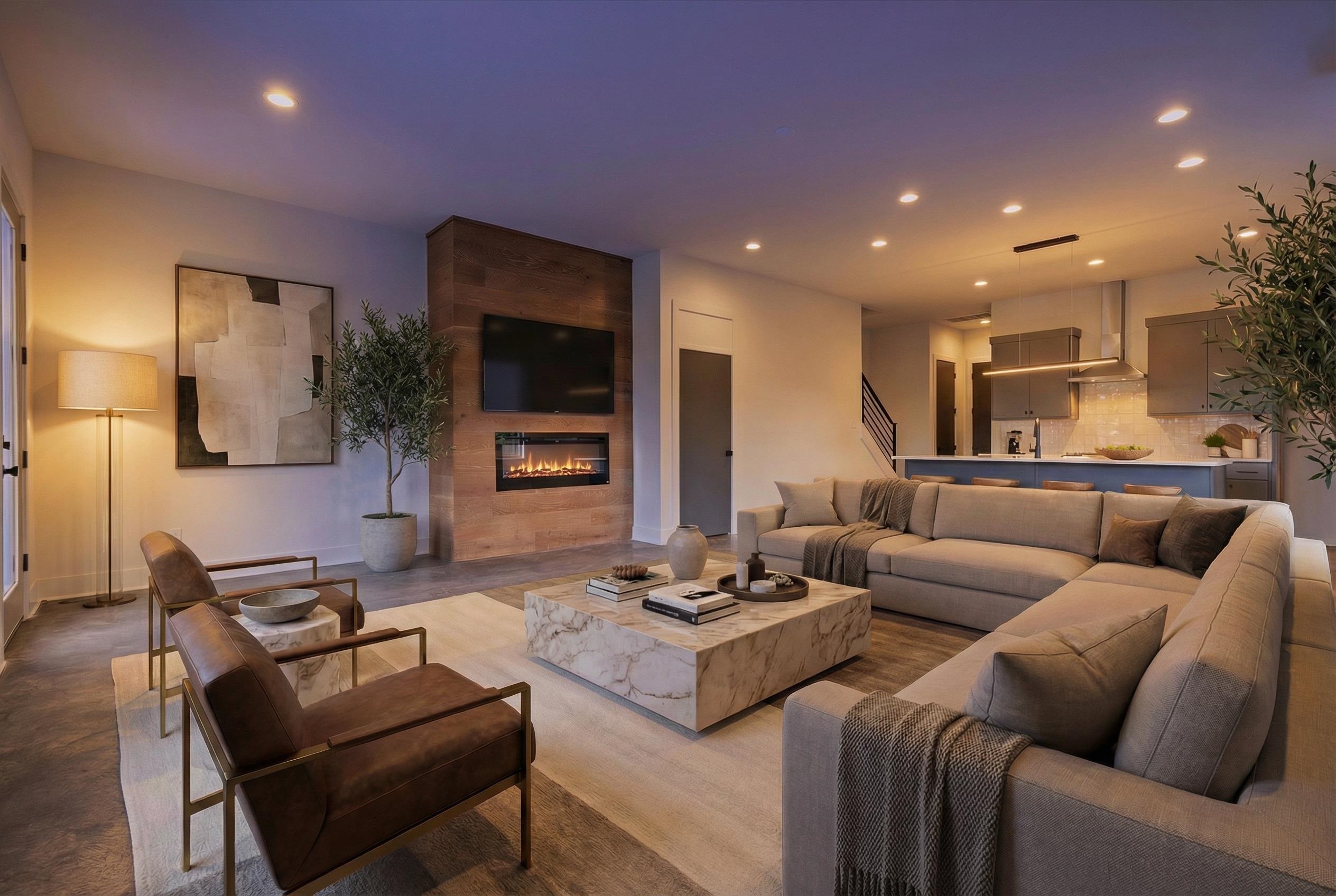 760 Meda Street Memphis, TN 38104 - Photo 3 of 16 a living room with furniture and a wooden floor