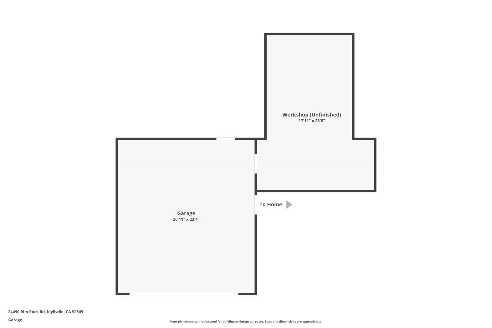 24490 Upper Rim Rock Road Idyllwild, CA 92549 - Photo 41 of 41 a picture of a bathroom with a shower