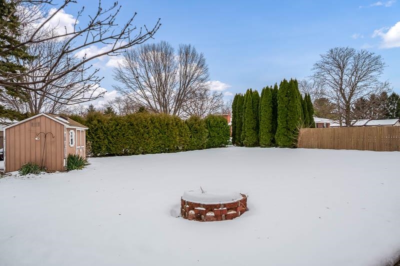 1126 Main Street Pecatonica, IL 61063 - Photo 35 of 40 a front view of a house with a yard