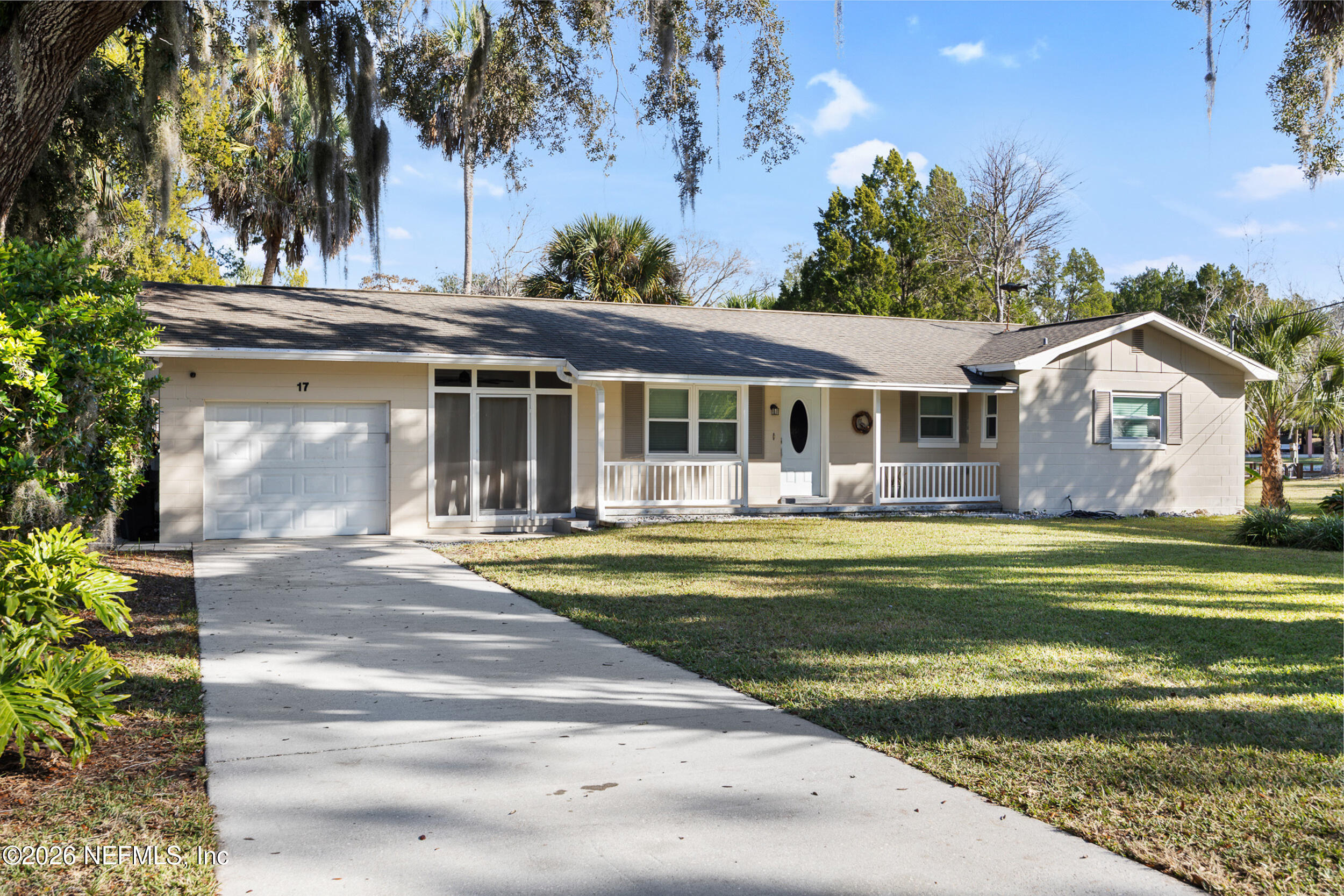 17 Palm Drive Yankeetown, FL 34498 - Photo 38 of 45 a view of a house with a swimming pool