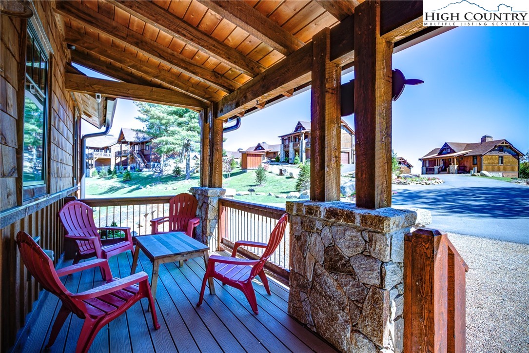 242 Camp Eagle Loop Banner Elk, NC 28604 - Photo 25 of 25 a view of an outdoor sitting area with furniture