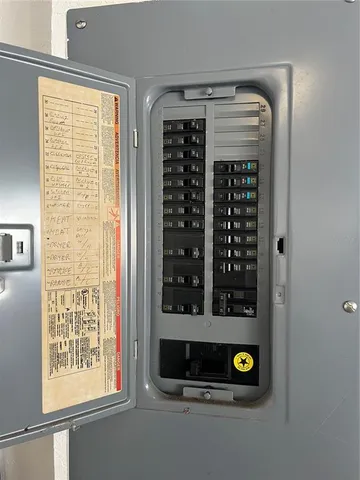 a view of water heater room