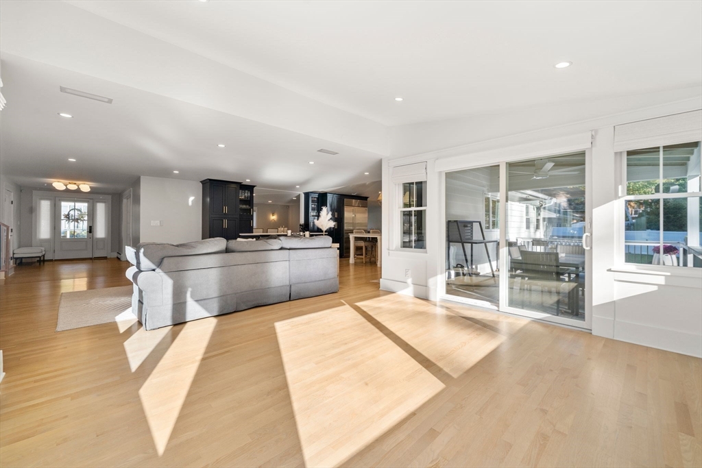 23 Tophet Road Lynnfield, MA 01940 - Photo 7 of 42 a large kitchen with granite countertop a large counter top stainless steel appliances and cabinets