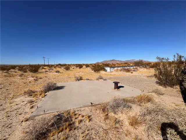 a view of lake with mountain