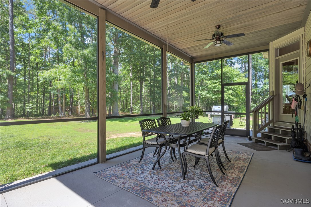14022 Redhills Road Beaverdam, VA 23015 - Photo 14 of 50 Screened porch off breakfast nook is the perfect o