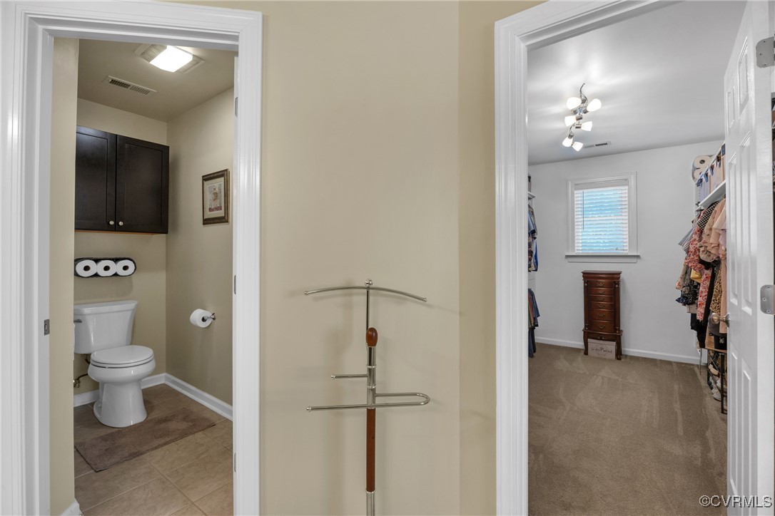 14022 Redhills Road Beaverdam, VA 23015 - Photo 27 of 50 Primary bathroom private toilet area and walk-in c